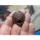 Знак командира Рабоче-Крестьянской Красной Армии Краском РСФСР 1918-1922 г. 41х35 мм. оригинал редкий