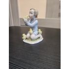 Статуэтка девочка с цыплятами rosenthal, германия