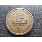 Греция, 1 драхма 1976, KM# 116