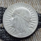 Польша 10 злотых 1932 года. Ядвига. Буква монетного двора. Серебро.