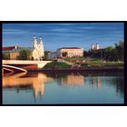 Минск Набережная реки Свислочь