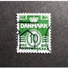 Марка Дания 1950 год Стандартный выпуск
