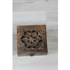 Деревянная, индийская шкатулка.