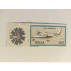 Италия  1971 м+куп. самолет   Р.68