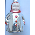 Новогодние игрушки Малыш в шубке амальгама