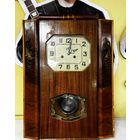 БОЛЬШИЕ НАСТЕННЫЕ ЧАСЫ СССР "ОЧЗ" (КОМПЛЕКТ МАЯТНИК КЛЮЧ)