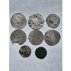 Набор монет средневековья.