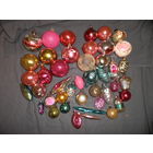 Новогодние ёлочные игрушки родом из СССР 40 шт.(лот 03).С рубля.