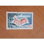 1963 Франция флора чистая клей лёгкая наклейка  (1-3)