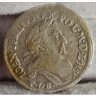 6 грошей шестак 1680 года Речь Посполитая Ян III Собеский