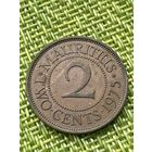 Маврикий 2 цента 1975 г
