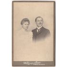 Старинная фотография на картоне