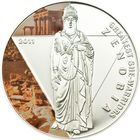 Республика Того 500 франков 2011г. "Женщины воины. Зенобия Септимия". Монета в капсуле; подарочном футляре; номерной сертификат; коробка. СЕРЕБРО 15,50гр.(1/2 oz).