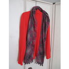 Красный гольф+ шарф . Р 48-50