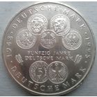 ФРГ 50 лет немецкой марке 10 марок 2016