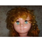 Кукла  СССР . Желтый пластик . ПОИ Мир БССР