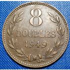 Гернси 8 дублей 1949 г.
