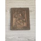 Богородица Владимирская в окладе 19 век Размер 26,5-22,5 см Много лотов с рубля