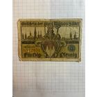 50 пфеннингов (нотгельды) г. Германия.