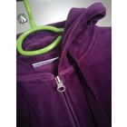 Кофта велюровая спорт, р.44