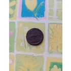 Редкая крестовая копейка 1728 года Москва