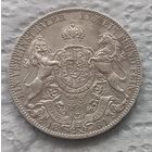 Гамбург талер 1861 с блеском