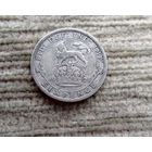 Werty71 ВЕЛИКОБРИТАНИЯ 6 ПЕНСОВ 1925 СЕРЕБРО