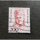 Марка Германия 1991 год Известные женщины
