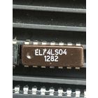 Микросхема EL74LS04j (К555ЛН1)