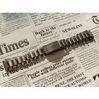 Браслет для наручных часов "Группа крови", Ab (IV) Rh (-), ФИО, нерж., ц. 4 р. 50 коп., СССР. Нечастый.