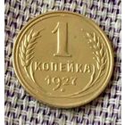 1 копейка 1927 года.