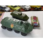 БТР игрушки металл одним лотом СССР
