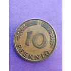 Германия ФРГ 10 пфеннигов 1949 J