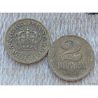Югославия 2 динара 1938 года, UNC. Король. Предложи свою цену или обмен!
