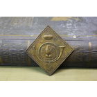 Киверная бляха армии НАПОЛЕОНА, линейный полк. ВОЙНА 1812 год. Распродажа коллекции вещей. С РУБЛЯ! АУКЦИОН!