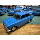 Москвич 426 решетка с четырьмя круглыми фарами, черный салон. Пятничный вечер в синих тонах. Не забываем делать себе подарки к 23 февраля!