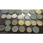 Лот монет ранних и поздних советов с рубля