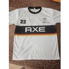 Футболка спортивная M/L. Kyraniy. ПОгруди 53 см, длина 71 см.  Хорошее состояние.