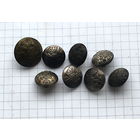 ПУГОВИЦЫ РИ СЕРЕБРО (плакировка) РЕДКИ