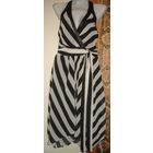 Платье в полоску 48 на пышную грудь в ретро стиле Мерелин Монро