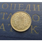 1 песета 1975 (79) 1979 Испания #02