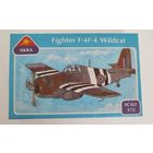 "Fighter F-4F-4 Wildcat", сборная модель истребителя.