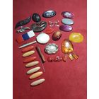 Броши ссср, пластик. ЛОТОМ