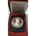 Канада 1 доллар ,1987, 400 лет открытию пролива Дейвиса,серебро,23.33 грамма