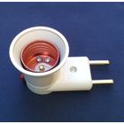 Светильник-ночник Е14 EKF белый c 1 рубля