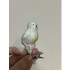 Ёлочная игрушка СССР !!! ВОРОБУШЕК !!! КУЛЬТИГРУШКА !!!  С РУБЛЯ !!!