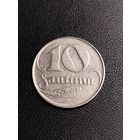 10 сантимов 1922. Хорошее состояние! С 1 рубля