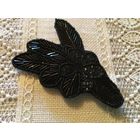 Брошь Ручная работа  стеклярус Англия винтаж