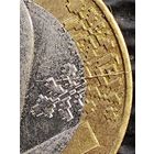 БРАК! 2 рубля 2009 г. - РАСКОЛ ШТЕМПЕЛЯ НА ВСТАВКЕ РЕВЕСА(2), без мц.