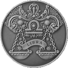 Торги. Весы (Libra) , 1 рубль , 2015 год . медно-никель . Знаки Зодиака . Зодиакальный гороскоп .